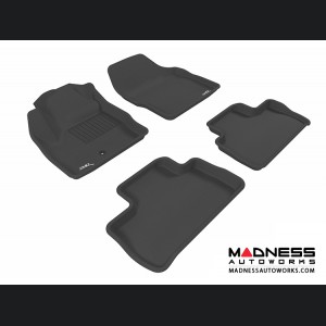 Land Rover LR2 Floor Mats (Set of 4) - Black by 3D MAXpider